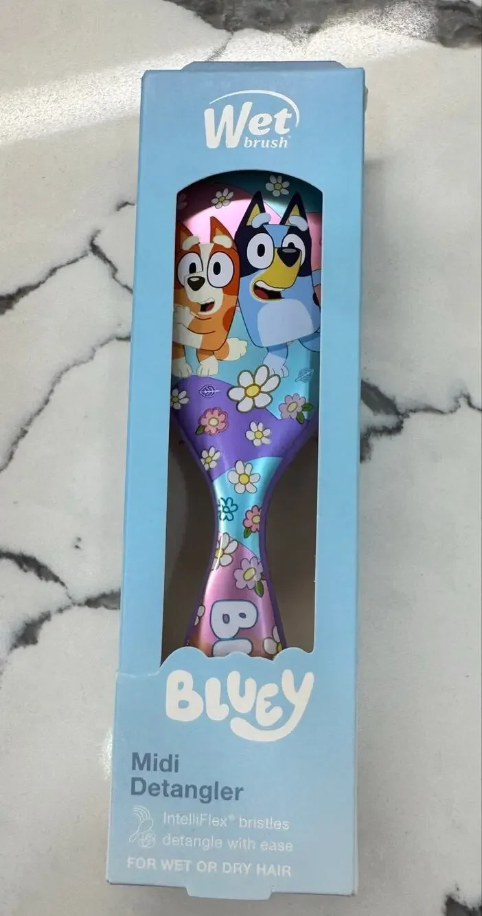 Disney Wet Brush Original Midi Detangler Bluey Limited Edition NIB